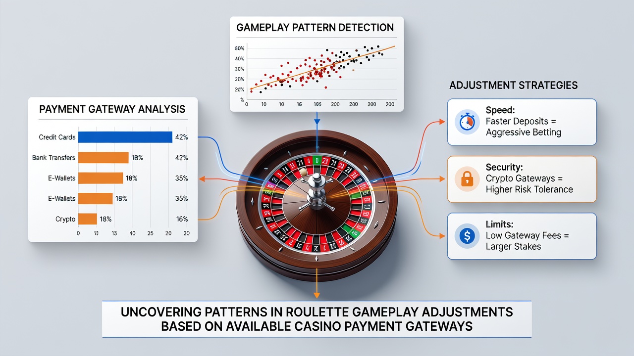 Infographic illustrating how deposit speed influences roulette session length and wager distribution